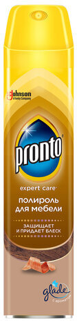 Полироль для мебели и деревянных поверхностей 250 мл, PRONTO (Пронто), аэрозоль, 864905