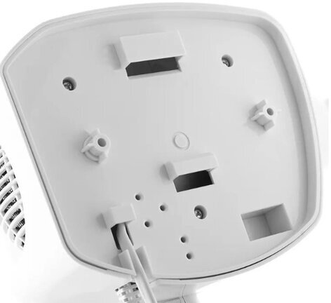 Фен для волос настенный BRAYER BR3021, 2000 Вт, пластиковый корпус, 2 скорости, белый