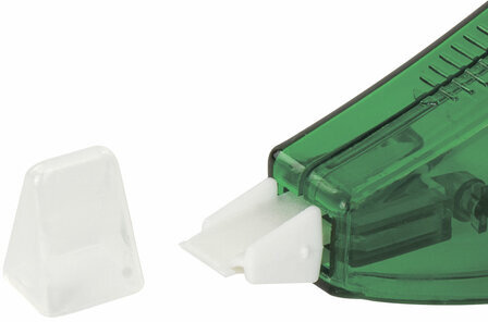 Корректирующая лента STAFF "EVERYDAY", 5 мм х 5 м, корпус зеленый, блистер, 226811