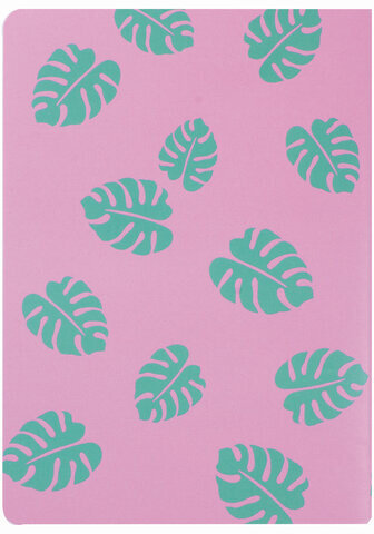 Блокнот МАЛЫЙ ФОРМАТ (103х148 мм) А6, 32 л., сшивка, декор, клетка, ЮНЛАНДИЯ, Фламинго, 662706