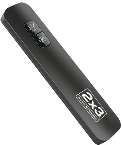 Указка лазерная "2х3" ("Дважды три", Польша), радиус действия 200 м, красный луч, WL001 N