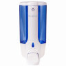 Дозатор для жидкого мыла LAIMA, НАЛИВНОЙ, 0,38 л., белый (тонированный), ABS-пластик, 603921