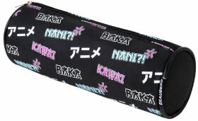 Пенал-косметичка BRAUBERG, Anime, черный, 20х7х7 см, 272295