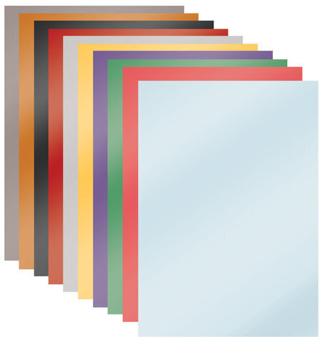 Цветная бумага А4 ПЕРЛАМУТРОВАЯ, 10 листов 10 цветов, 80 г/м2, ОСТРОВ СОКРОВИЩ, 129884