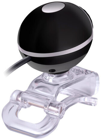 Веб-камера DEFENDER C-090, 0,3 Мп, микрофон, USB 2.0, регулируемое крепление, черная, 63090