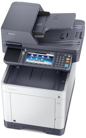 МФУ лазерное ЦВЕТНОЕ KYOCERA ECOSYS M6630cidn "4 в 1", А4, 30 стр./мин, 100 000 стр./мес., ДУПЛЕКС, АПД, сетевая карта, 1102TZ3NL1