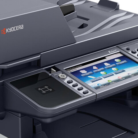 МФУ лазерное ЦВЕТНОЕ KYOCERA ECOSYS M6630cidn "4 в 1", А4, 30 стр./мин, 100 000 стр./мес., ДУПЛЕКС, АПД, сетевая карта, 1102TZ3NL1