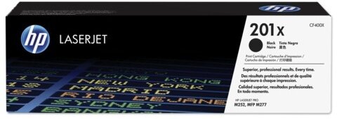 Картридж лазерный HP (CF400X) LaserJet Pro M277n/dw/M252n/dw, №201X, черный, оригинальный, ресурс 2800 страниц