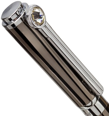 Ручка подарочная шариковая GALANT "VITRUM", корпус металл, детали серебристые, узел 0,7 мм, синяя, 143504