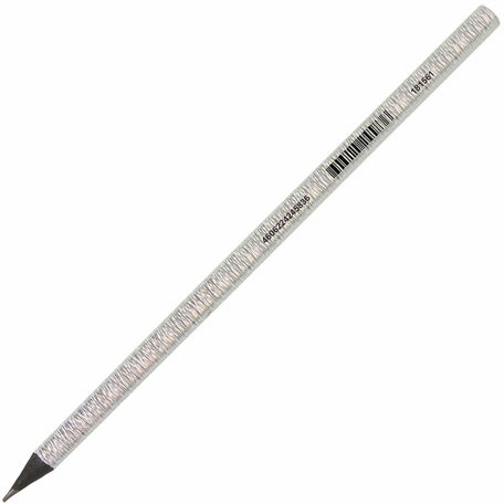 Карандаш чернографитный BRAUBERG "PREMIUM TURKEY", 1 шт., "Platinum", НВ, дисплей, 181561