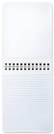 Блокнот МАЛЫЙ ФОРМАТ А6 108х145 мм, 40 л., гребень, картон, клетка, BRAUBERG KIDS, "Собачки", 114394