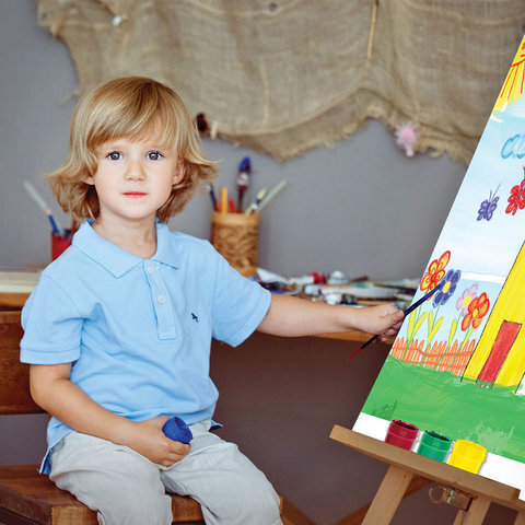 Гуашь ЮНЛАНДИЯ "ШКОЛЬНАЯ", 12 цветов по 17 мл, 191532