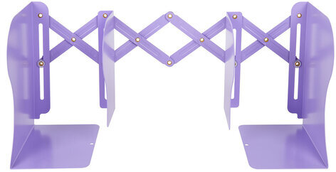 Подставка-держатель для книг и учебников BRAUBERG KIDS "Panda", раздвижная, металлическая, 238064