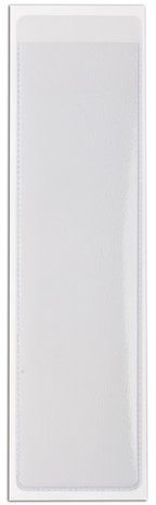 Карманы самоклеящиеся на корешок папки 70 мм (191х50 мм), КОМПЛЕКТ 5 шт., BRAUBERG, 224074