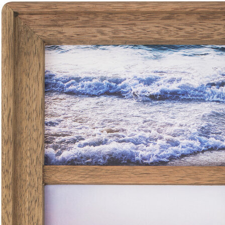 Рамка из мангового дерева BRAUBERG LOFT TRINITY, 3 фото 10х15 см, акриловый экран, 20х35,5 см, 391282