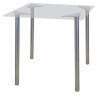 Рама стола для столовых, кафе, дома "Альфа", универсальная, цвет серебристый