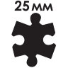 Дырокол фигурный "Пазл", диаметр вырезной фигуры 25 мм, ОСТРОВ СОКРОВИЩ, 227163
