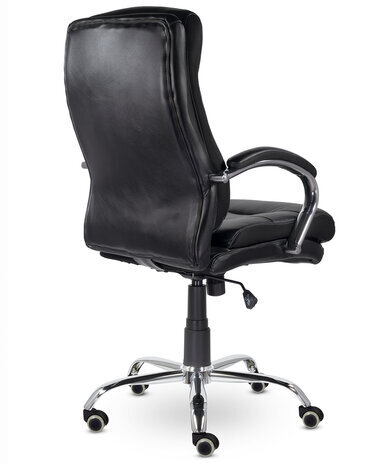 Кресло офисное BRABIX PREMIUM "Bruno EX-543", экокожа, черное, 532552