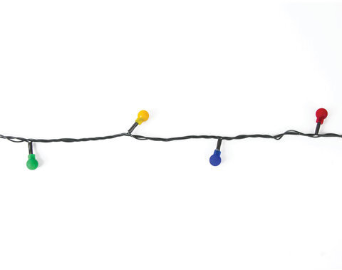 Электрогирлянда светодиодная ЗОЛОТАЯ СКАЗКА "Шарики", 100 ламп, 10 м, многоцветная, контроллер, 591102