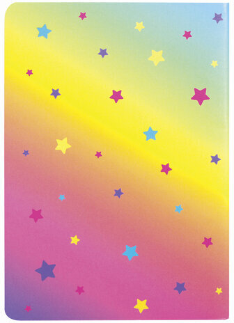 Блокнот МАЛЫЙ ФОРМАТ (103х148 мм) А6, 32 л., сшивка, декор, клетка, ЮНЛАНДИЯ, Единорог, 662707