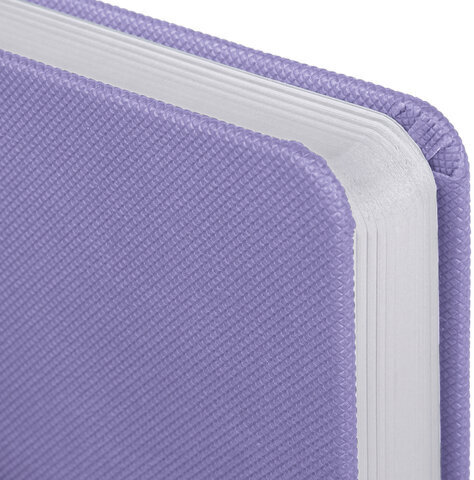 Ежедневник датированный 2023 А5 138x213 мм BRAUBERG "Control", под кожу, сиреневый, 114095