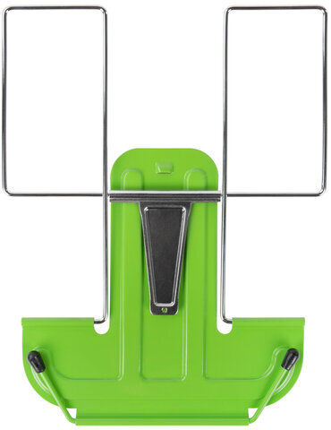 Подставка для книг и учебников металлическая, зеленая, BRAUBERG LINE, 237967