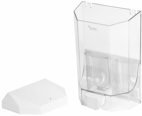 Дозатор для жидкого мыла LAIMA PROFESSIONAL ORIGINAL, НАЛИВНОЙ, 1 л, прозрачный, пластик, 605773