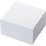 Блок для записей BRAUBERG, проклеенный, куб 8х8х4, белый, белизна 90-92%, 121543