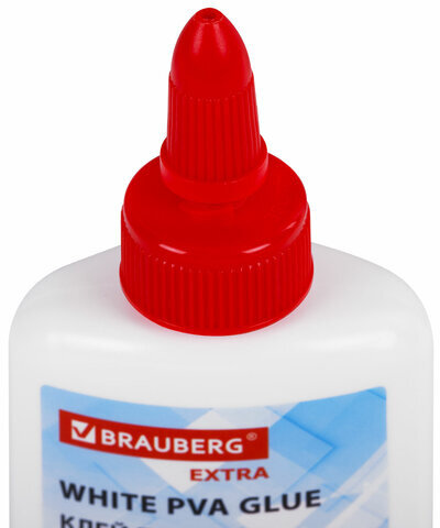 Клей ПВА УСИЛЕННЫЙ BRAUBERG Extra (бумага, фотографии, картон, дерево), 85 г, 271939