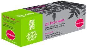 Тонер-картридж CACTUS (CS-TK5140M) для KYOCERA Ecosys M6030cdn/M6530cdn, пурпурный, ресурс 5000 стр.