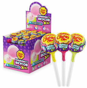 Карамель CHUPA CHUPS (Чупа-Чупс) &quot;XXL Flavors Playlist&quot;, ассорти, 29 г, 100215