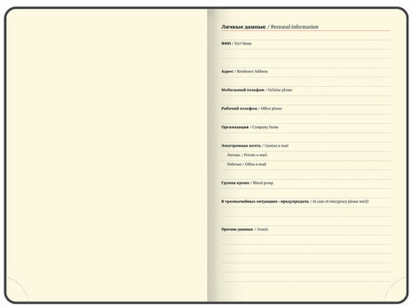 Ежедневник датированный 2025, БОЛЬШОЙ ФОРМАТ, 210х297 мм, А4, BRAUBERG "Imperial", под кожу, синий, 115739