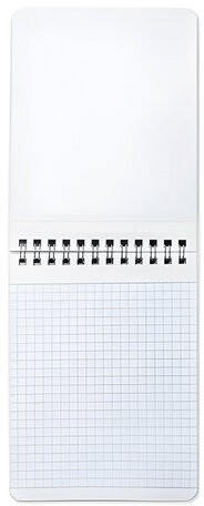 Блокнот МАЛЫЙ ФОРМАТ А6 108х145 мм, 40 л., гребень, картон, клетка, BRAUBERG KIDS, "Зверята", 114395