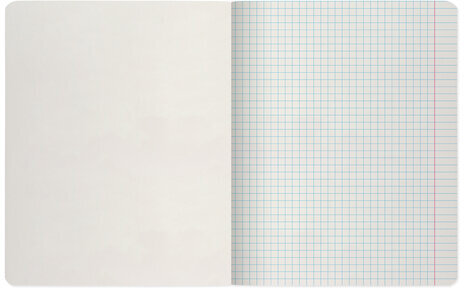 Тетрадь А5 48 л. АЛЬТ скоба, клетка, глянцевый лак, "Газета" (5 видов), 7-48-1146