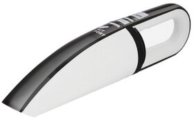 Пылесос ручной/автомобильный KITFORT KT-529, беспроводной, мощность 40 Вт, циклонный фильтр 0,5 л, аккумулятор Li-Ion, белый