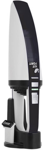 Пылесос ручной/автомобильный KITFORT KT-529, беспроводной, мощность 40 Вт, циклонный фильтр 0,5 л, аккумулятор Li-Ion, белый