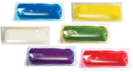 Пластилин на растительной основе (тесто для лепки) ЛУЧ, 6 цв, 420г, штампики 3 шт,ска, 28С 1679-08