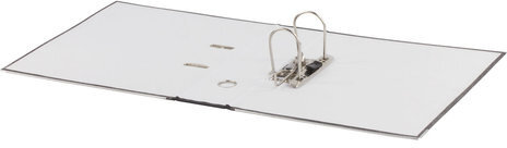 Папка-регистратор ГВАРДИЯ, усиленный корешок, мраморное покрытие, 80 мм, с уголком, черная, 227527