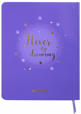 Дневник 1-4 класс 48 л., кожзам (гибкая), печать, фольга, ЮНЛАНДИЯ, "Балерина", 106161