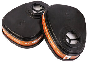 Фильтр противогазовый Jeta Safety 6510, комплект 2 шт., органические газы и пары класса А1