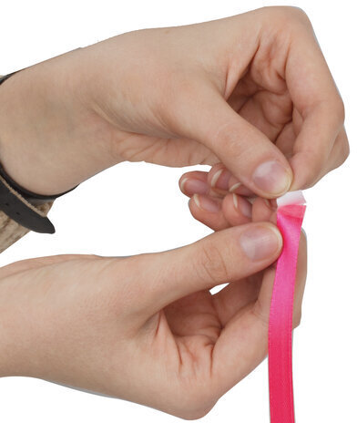 Закладки-ляссе "НЕОН" для книг А4 (длина 38 см) ПИФАГОР, клейкий край, 3 ленты, 111646