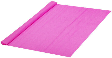 Бумага гофрированная/креповая, 32 г/м2, 50х250 см, ярко-розовая, в рулоне, BRAUBERG, 112527