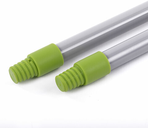 Совок для мусора 21х25 см + щетка 18х7 см, длинные рукоятки 80 см, "Ленивка", пластик, ЛЮБАША, 603616