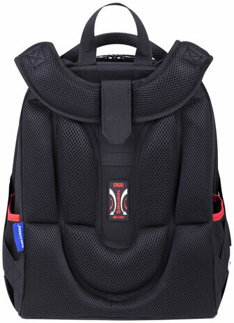 Ранец BRAUBERG PREMIUM, 2 отделения, с брелком, "City car", LED ЛАМПОЧКИ, 38х29х16 см, 271356