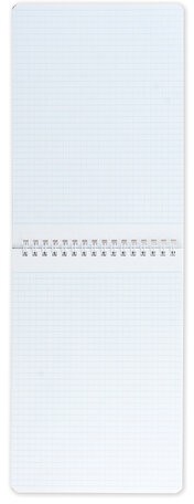 Блокнот А5 (146х205 мм), 60 л., гребень, жесткая подложка, клетка, STAFF, 4 вида, 126539