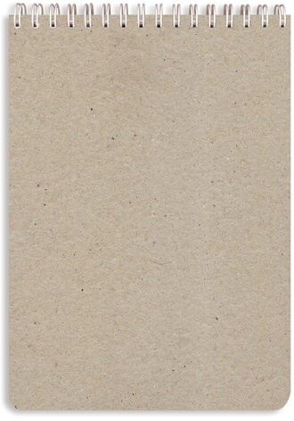 Блокнот А5 (146х205 мм), 60 л., гребень, жесткая подложка, клетка, STAFF, 4 вида, 126539