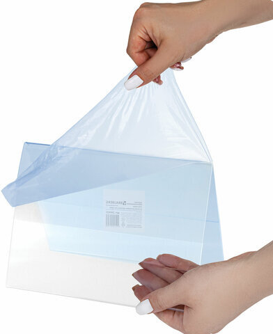 Табличка информационная, 210х150 мм (домик), настольная, двухсторонняя, оргстекло, в защитной плёнке, BRAUBERG, 290425