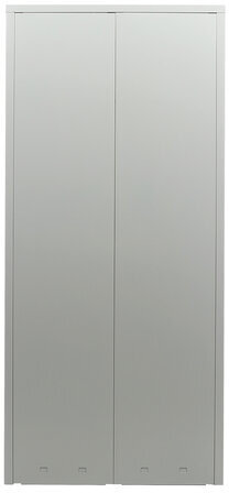 Шкаф металлический офисный BRABIX "MK 18/91/37", 1830х915х370 мм, 45 кг, 4 полки, разборный, 291135, S204BR180102