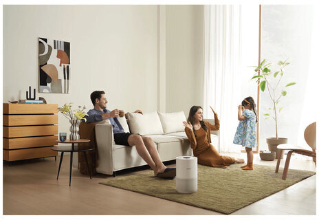 Очиститель воздуха XIAOMI Mi Smart Air Purifier 4 Compact, 27 Вт, площадь до 48 м2, белый, BHR5860EU