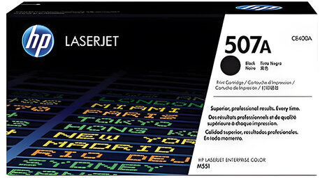 Картридж лазерный HP (CE400A) LaserJet Pro M570dn/M570dw, №507A, черный, оригинальный, ресурс 5500 страниц